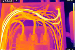 Electric Panel Infrared inspection for Insurance Renewal In Los Angeles