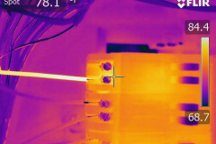 Electric Panel Infrared inspection for Insurance Renewal In Los Angeles