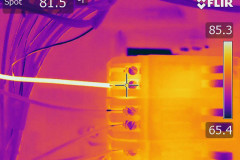 Electric Panel Infrared inspection for Insurance Renewal In Los Angeles