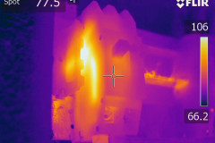 Electric Panel Infrared inspection for Insurance Renewal In Los Angeles