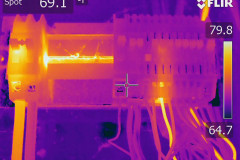 Electric Panel Infrared inspection for Insurance Renewal In Los Angeles