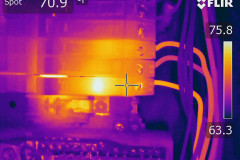 Electric Panel Infrared inspection for Insurance Renewal In Los Angeles