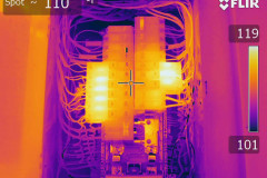 Electric Panel Infrared inspection for Insurance Renewal In Los Angeles