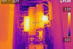 Electric Panel Infrared inspection for Insurance Renewal In Los Angeles