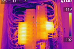 Electric Panel Infrared inspection for Insurance Renewal In Los Angeles